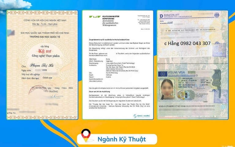 Chúc mừng 2 chiến binh có Visa 18B